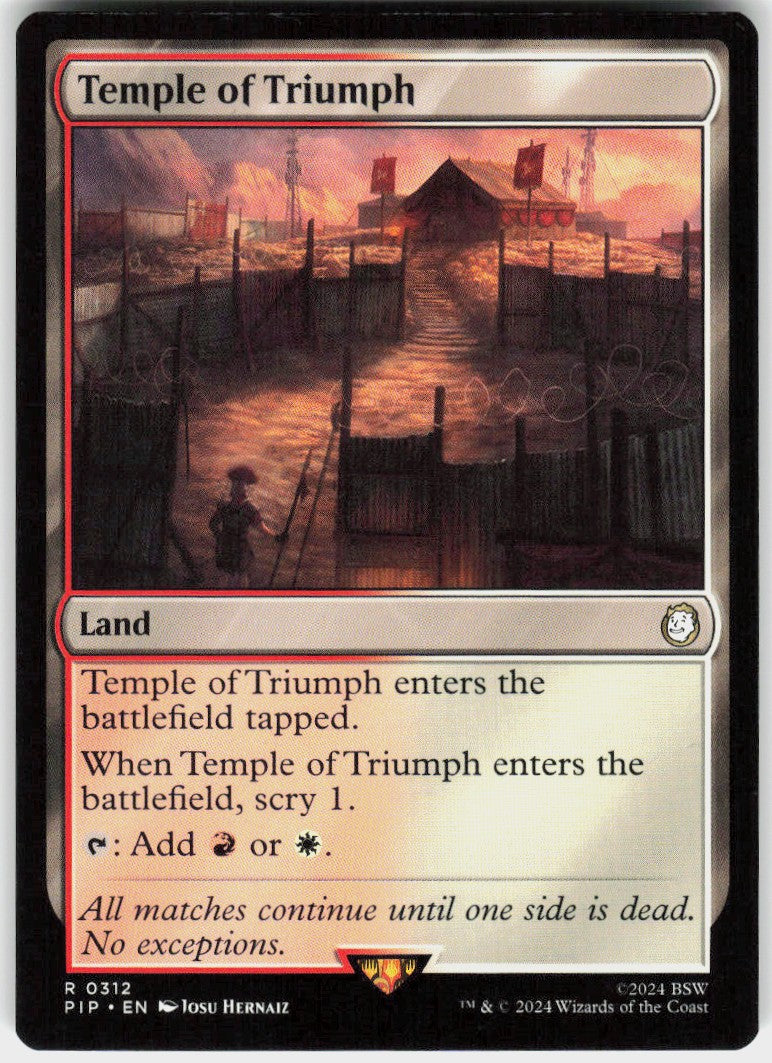 Temple of Triumph #312 NM