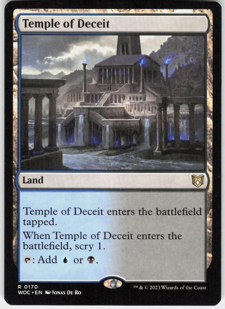Temple of Deceit #170 NM