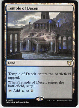 Temple of Deceit #170 NM