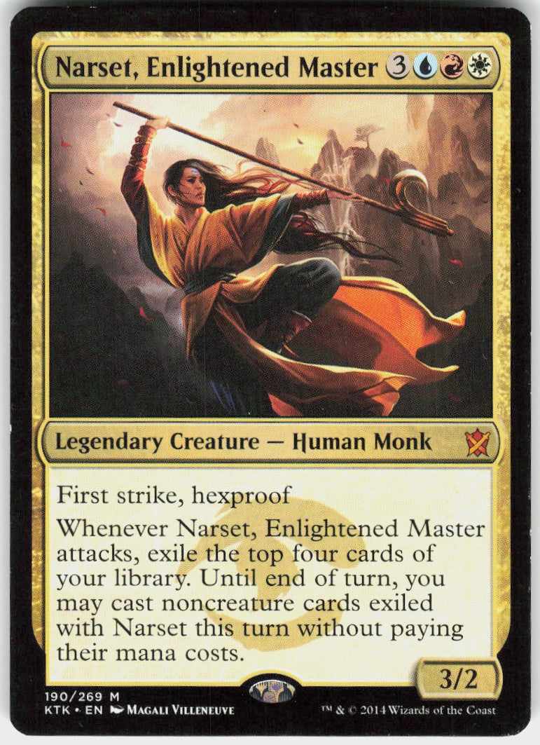 Narset, Enlightened Master #190 NM