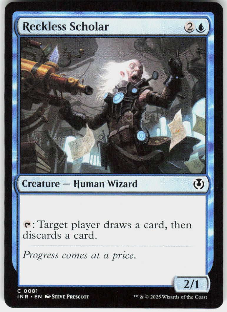 Reckless Scholar #81 NM