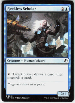 Reckless Scholar #81 NM