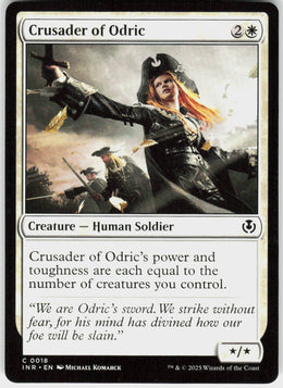 Crusader of Odric #18 NM