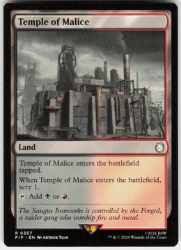 Temple of Malice #307 NM