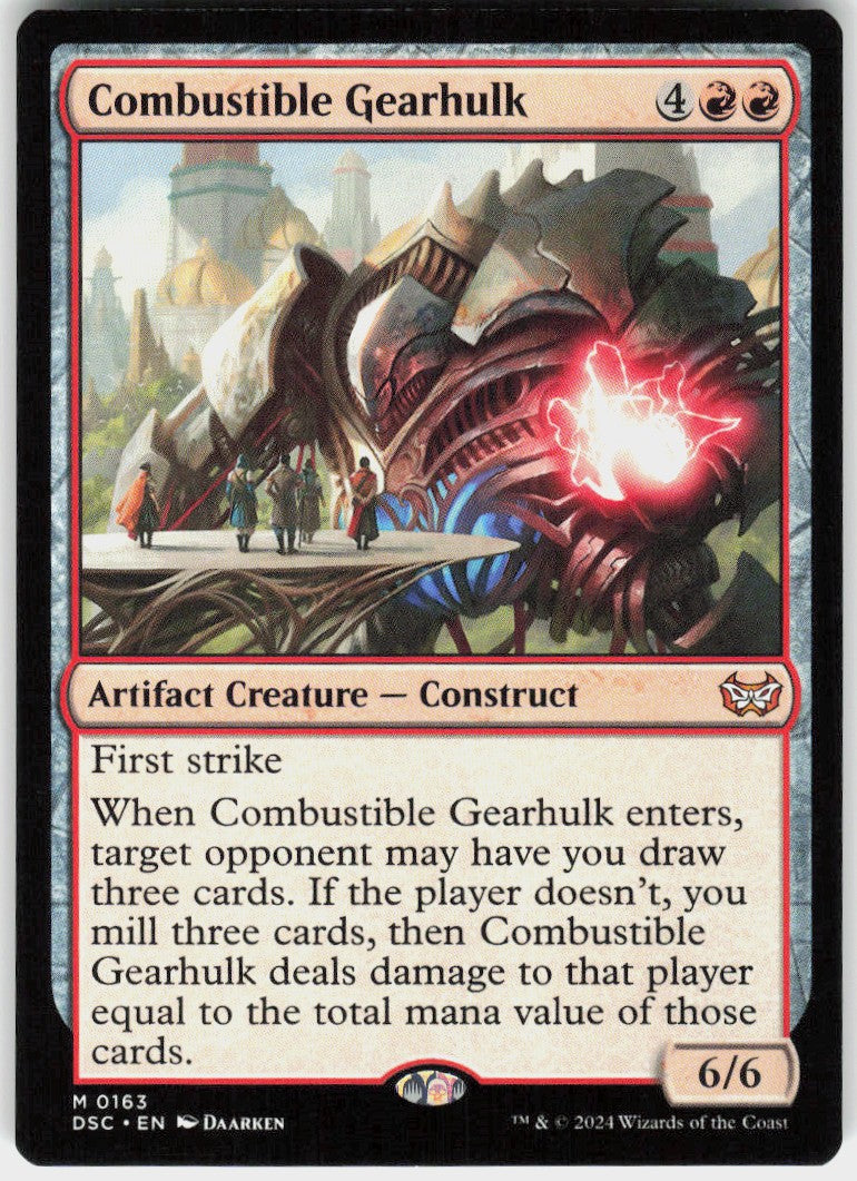 Combustible Gearhulk #163 NM