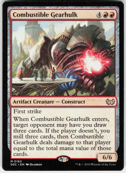 Combustible Gearhulk #163 NM