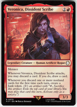 Veronica, Dissident Scribe #70 NM