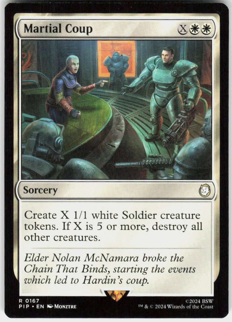 Martial Coup #167 NM