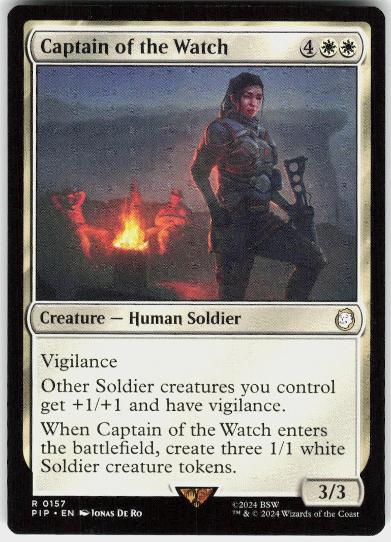 Captain of the Watch #157 NM