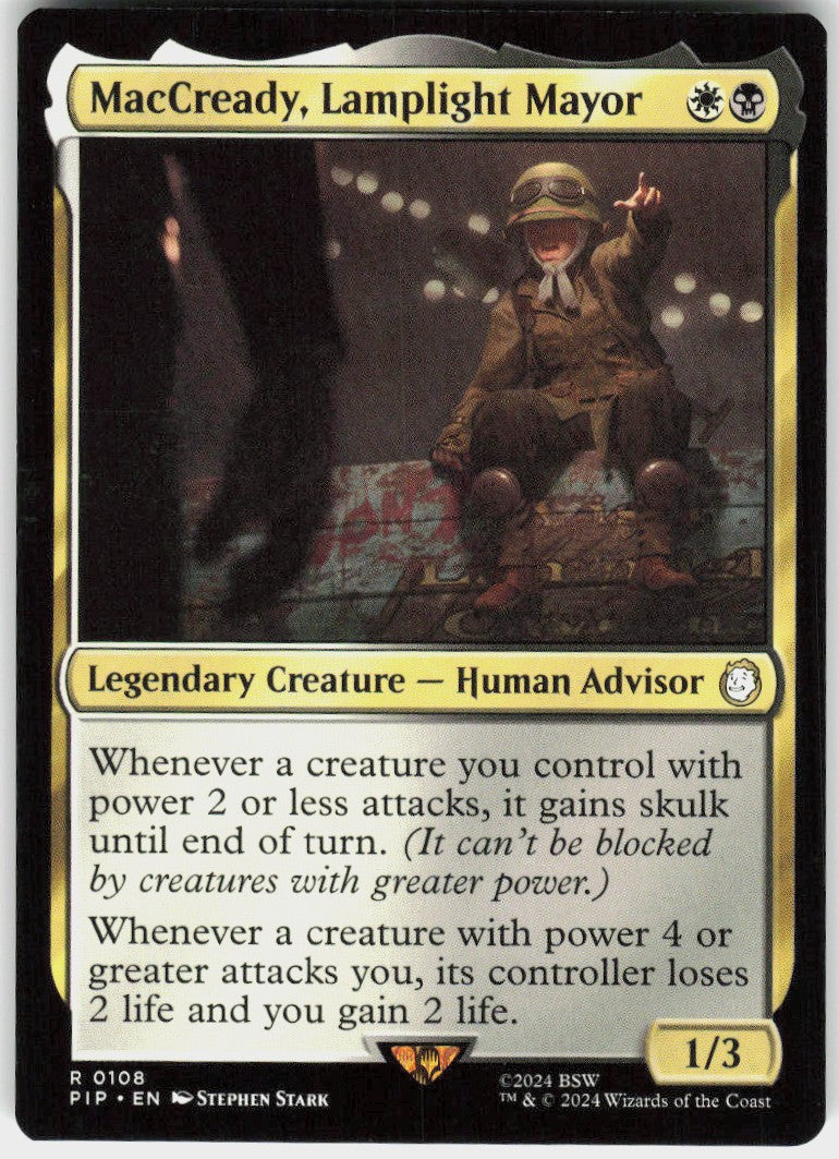 MacCready, Lamplight Mayor #108 NM