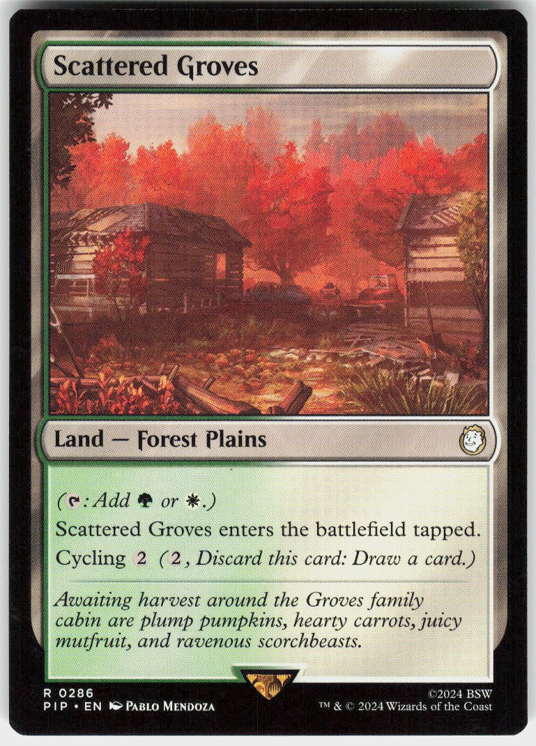 Scattered Groves #286 NM