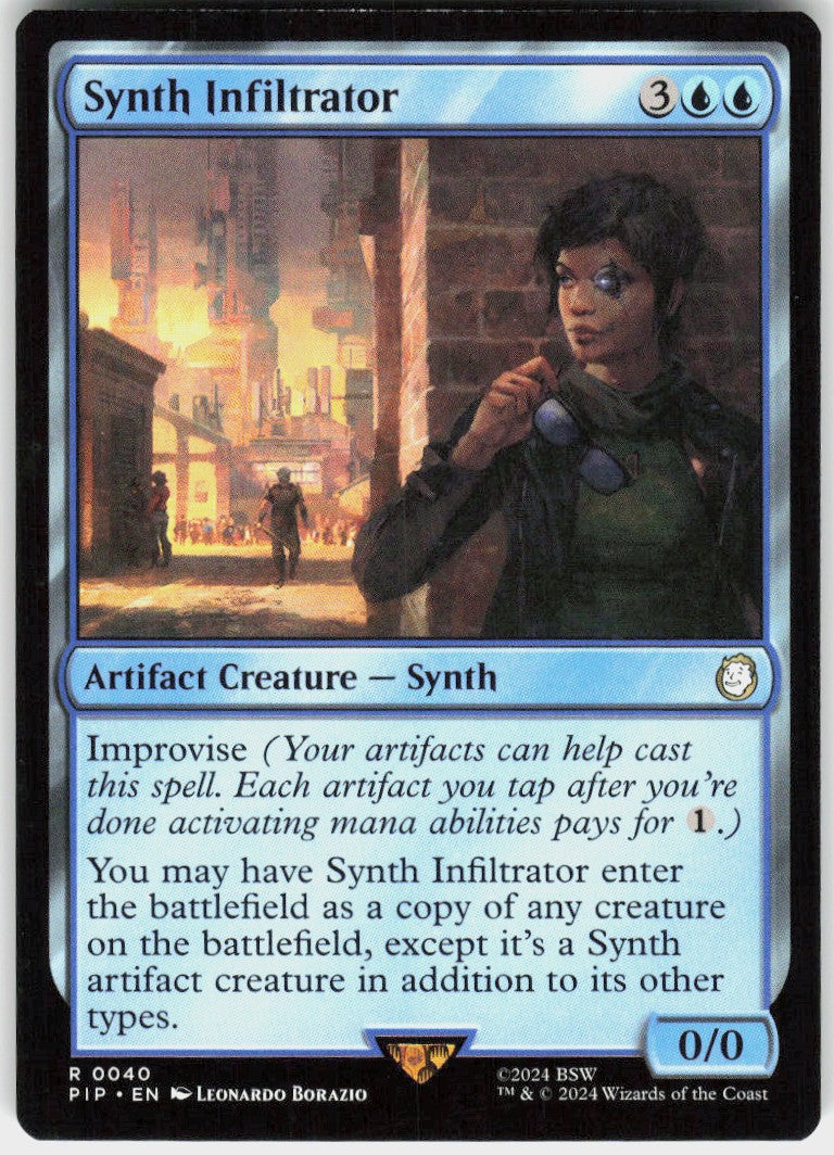 Synth Infiltrator #40 NM