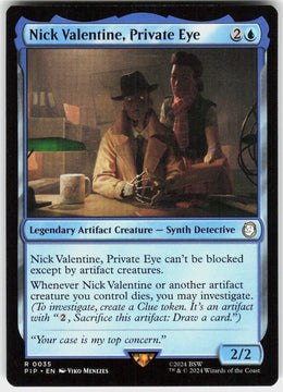 Nick Valentine, Private Eye #35 NM