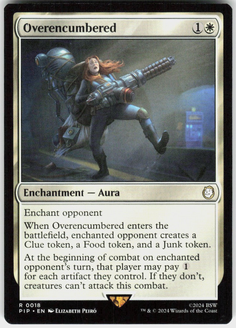 Overencumbered #18 NM