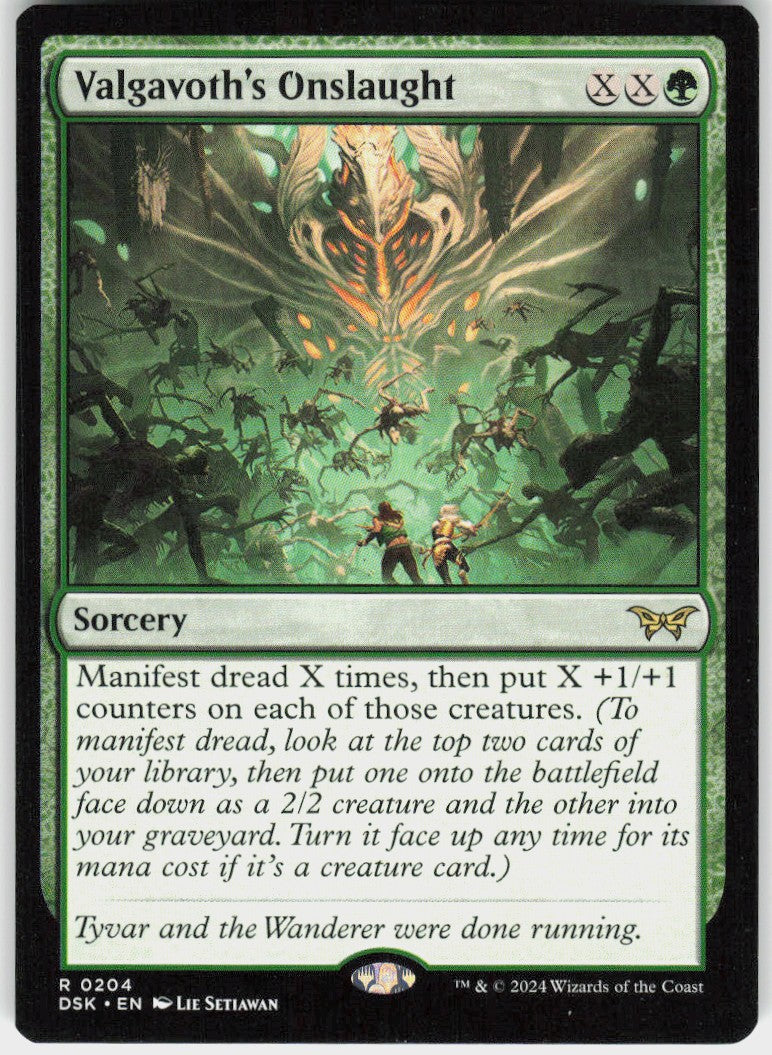 Valgavoth's Onslaught #204 NM