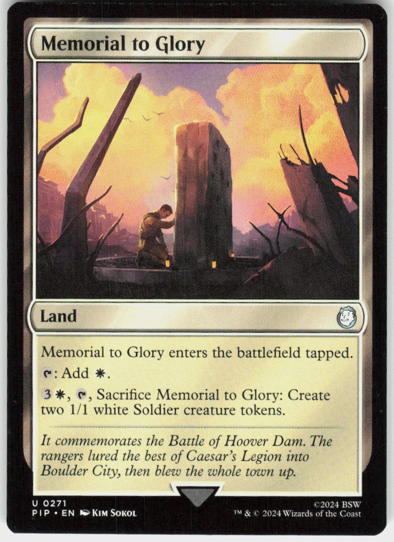 Memorial to Glory #271 NM