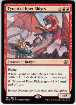 Tyrant of Kher Ridges #154 NM