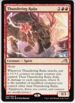 Thundering Raiju #166 NM
