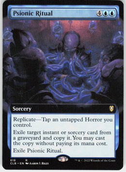 Psionic Ritual #618 NM