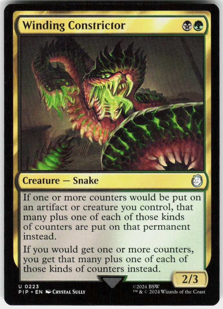Winding Constrictor #223 NM