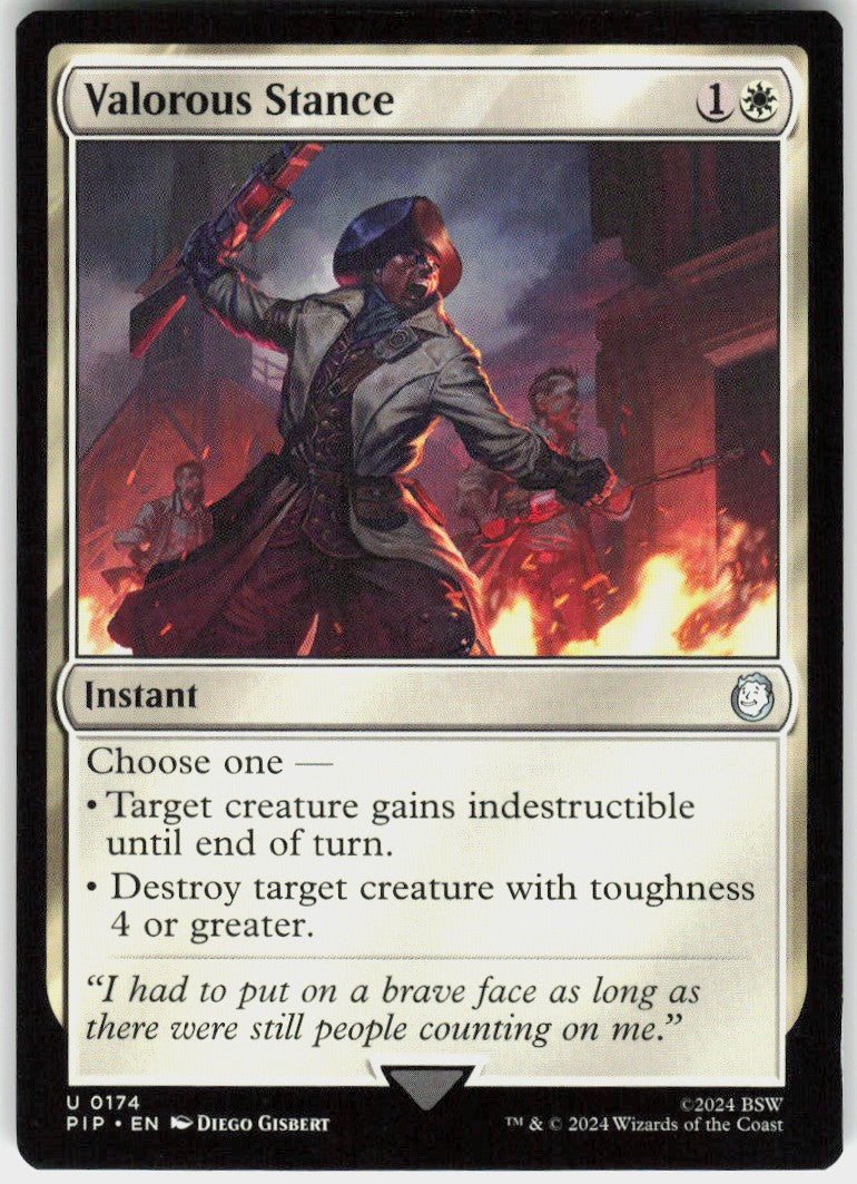 Valorous Stance #174 NM