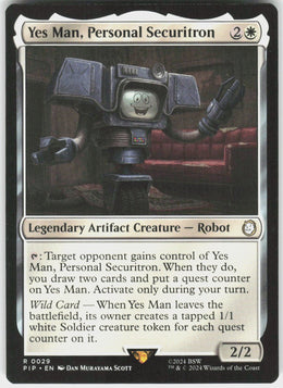 Yes Man, Personal Securitron #29 NM