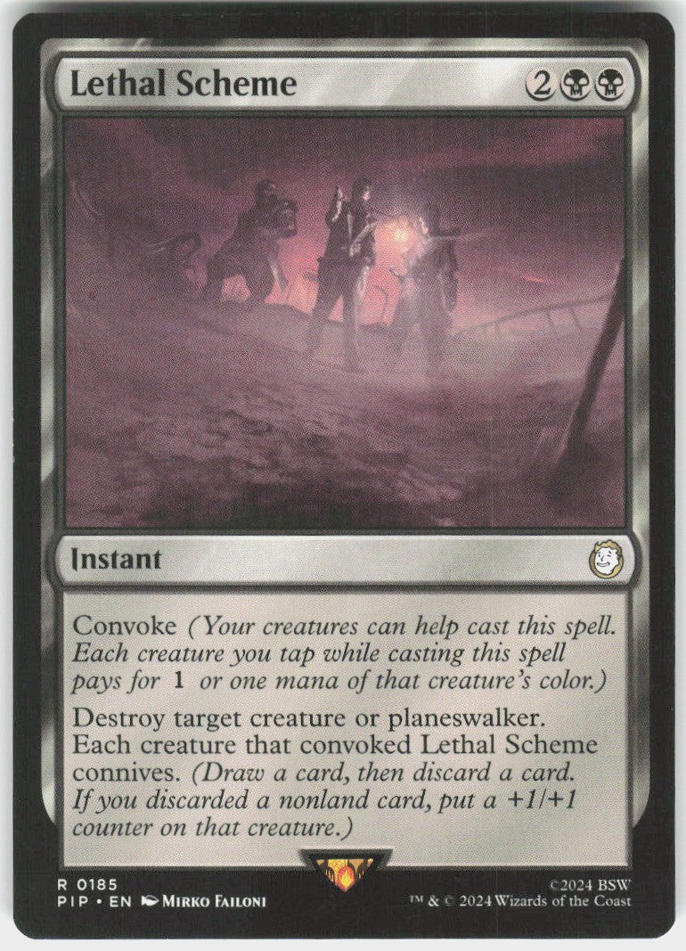 Lethal Scheme #185 NM