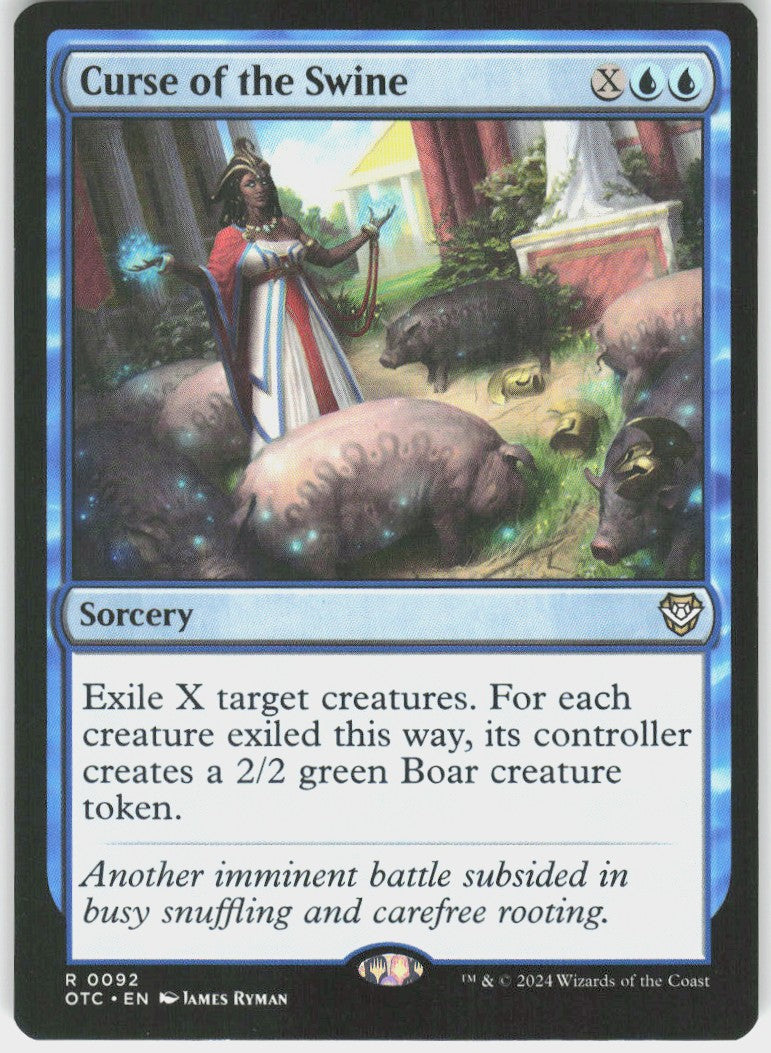 Curse of the Swine #92 NM