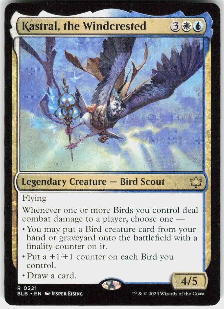 Kastral, the Windcrested #221 NM