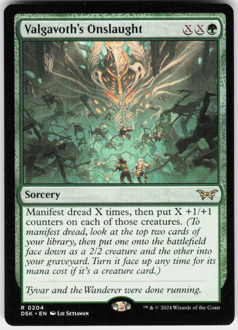 Valgavoth's Onslaught #204 NM