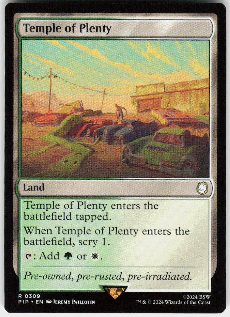 Temple of Plenty #309 NM