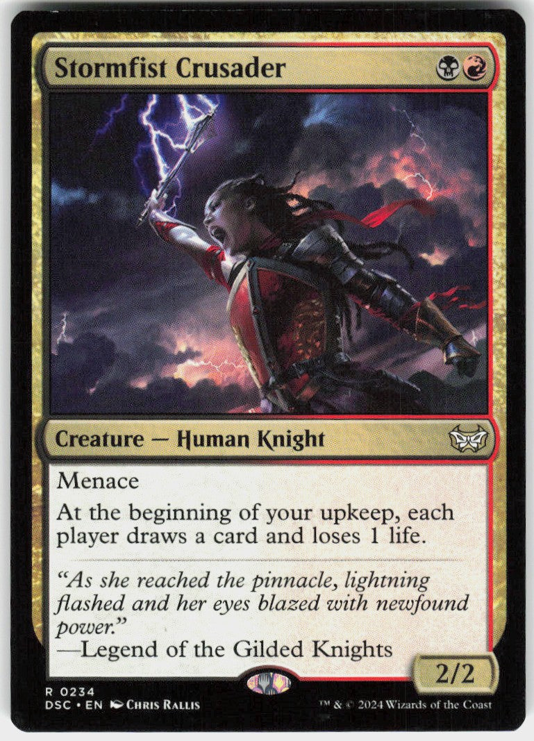 Stormfist Crusader #234 NM