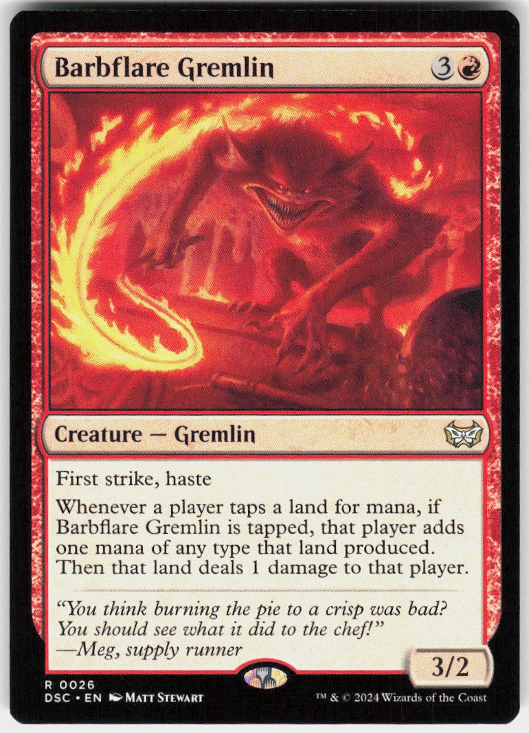 Barbflare Gremlin #26 NM