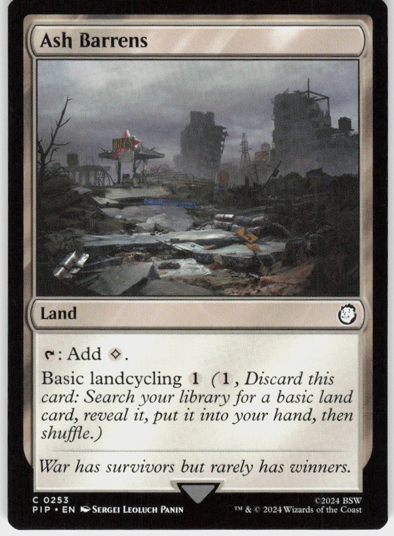 Ash Barrens #253 NM