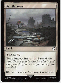 Ash Barrens #253 NM