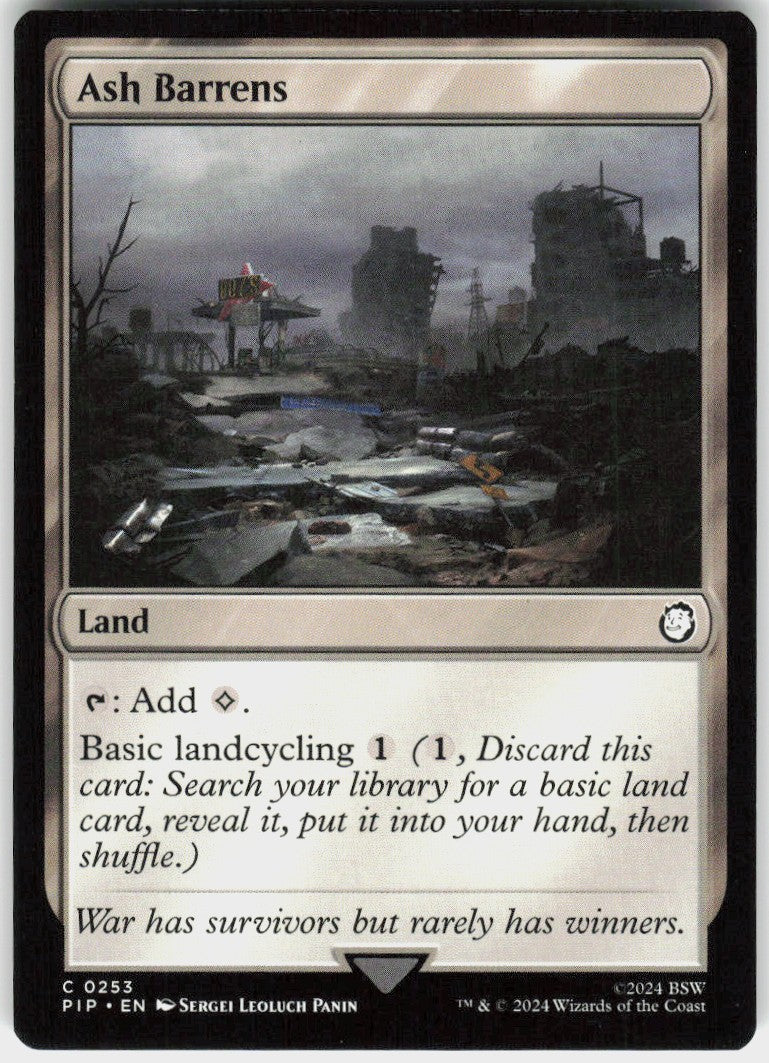 Ash Barrens #253 NM