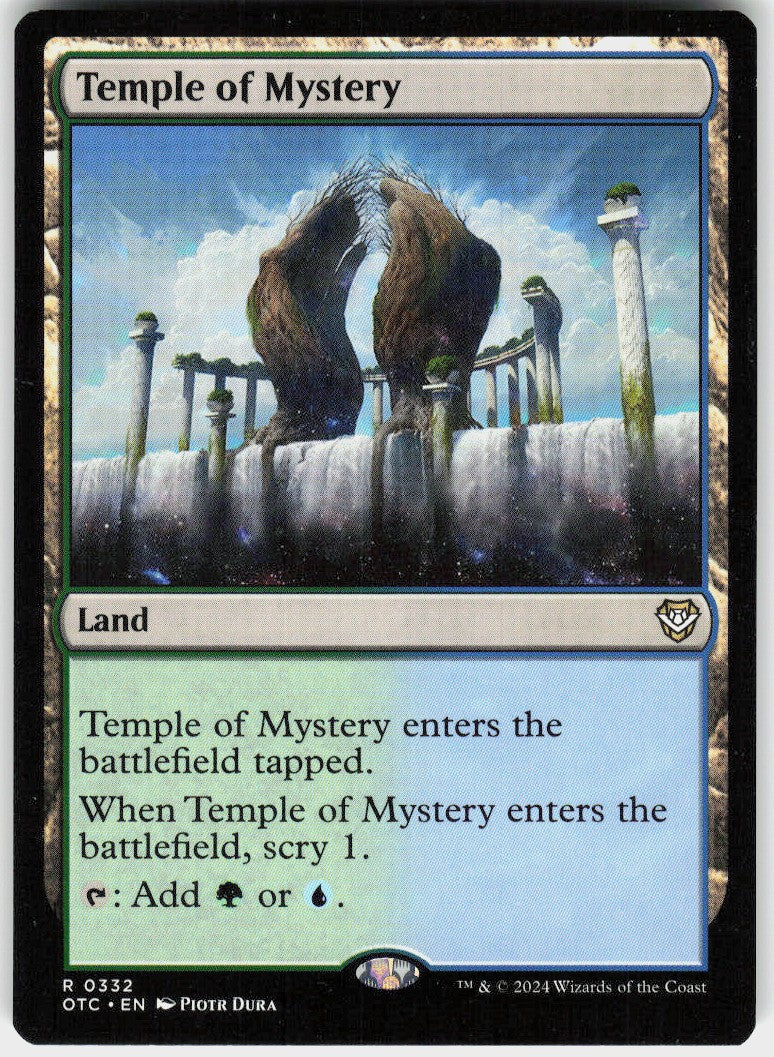 Temple of Mystery #332 NM