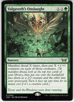 Valgavoth's Onslaught #204 NM