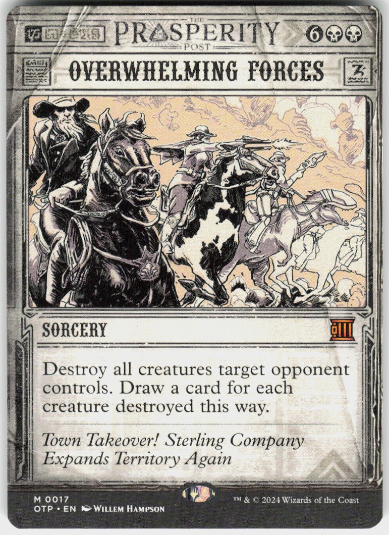 Overwhelming Forces #17 NM