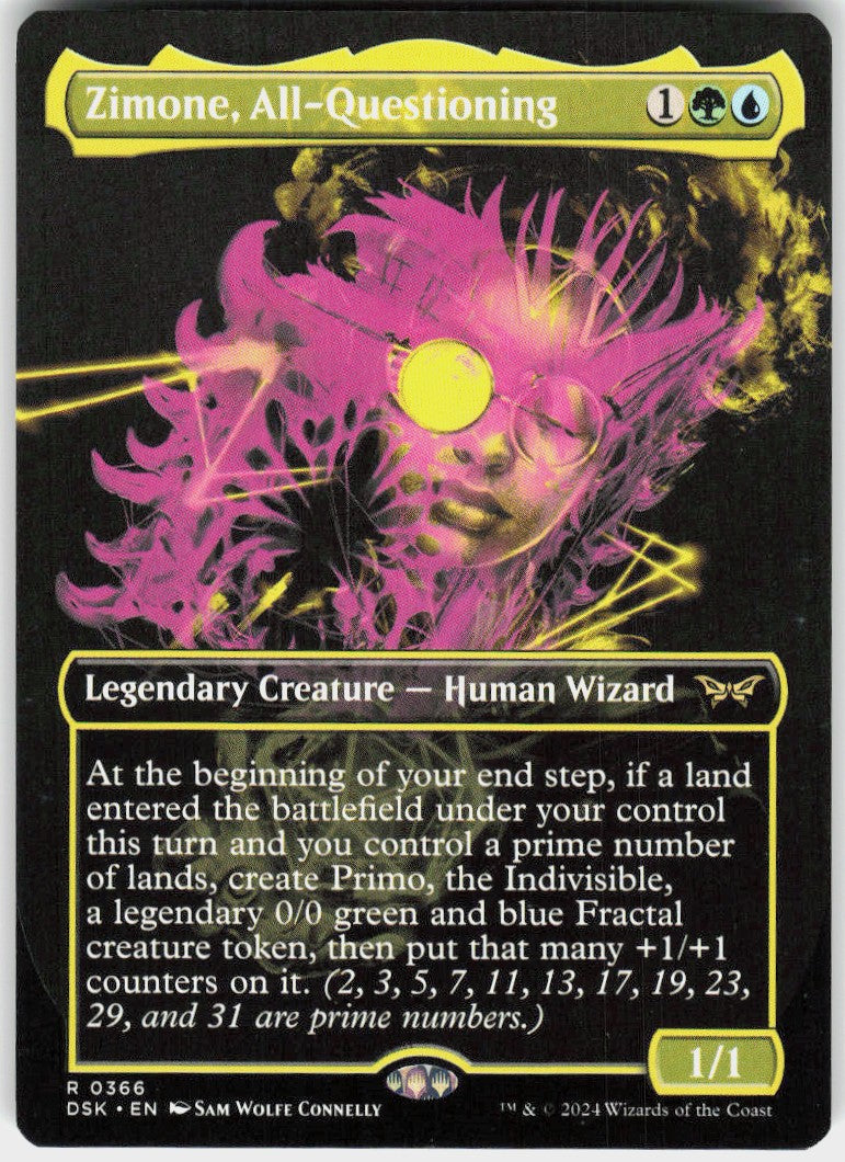 Zimone, All-Questioning #366 NM
