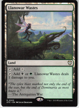 Llanowar Wastes #305 NM