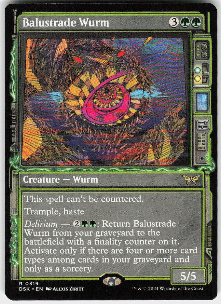 Balustrade Wurm #319 NM