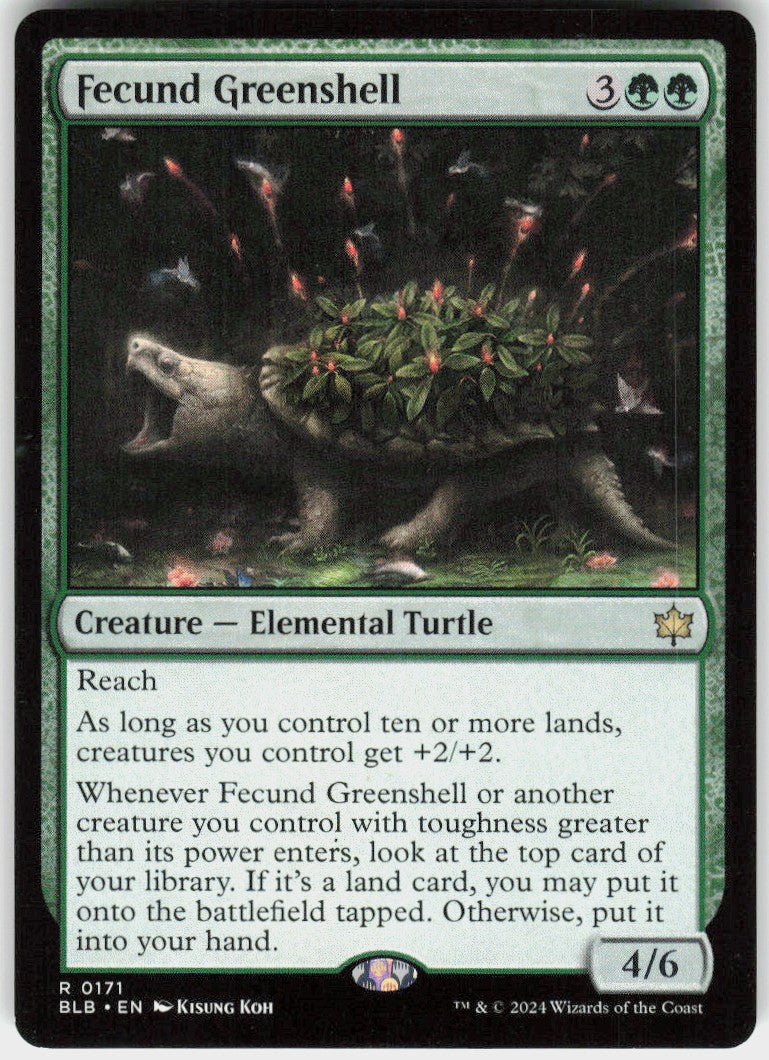 Fecund Greenshell #171 NM
