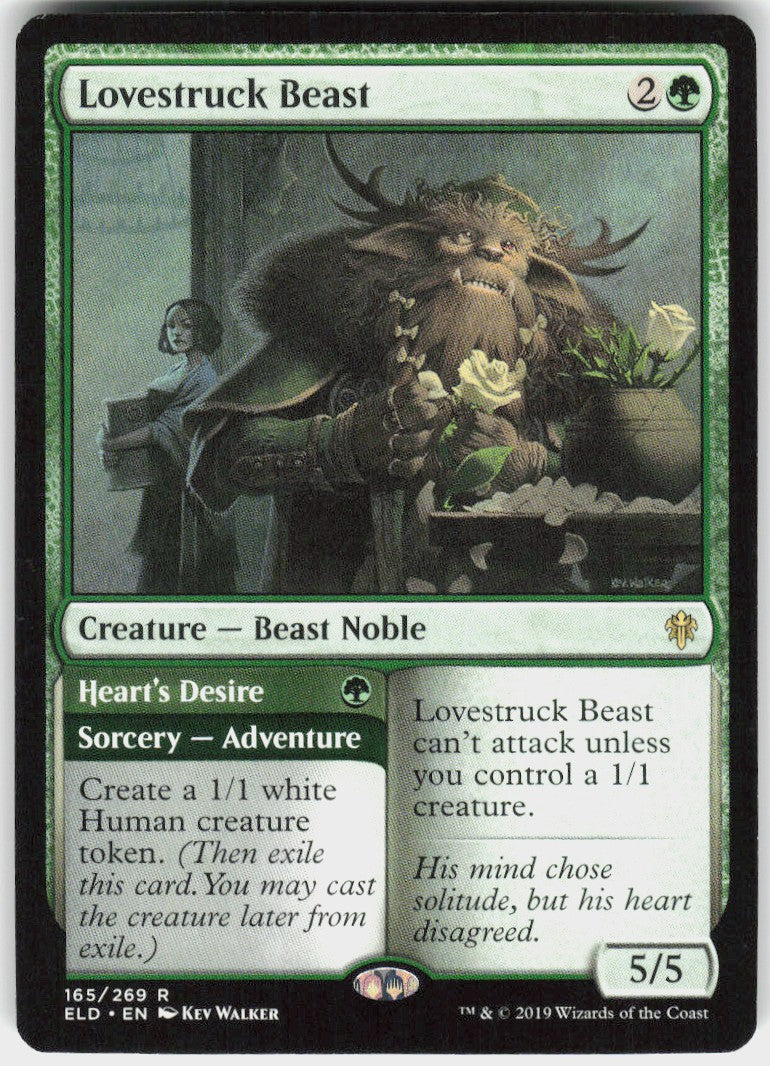 Lovestruck Beast // Heart's Desire #165 NM