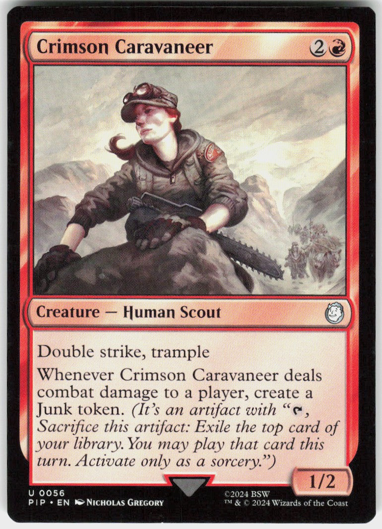 Crimson Caravaneer #56 NM