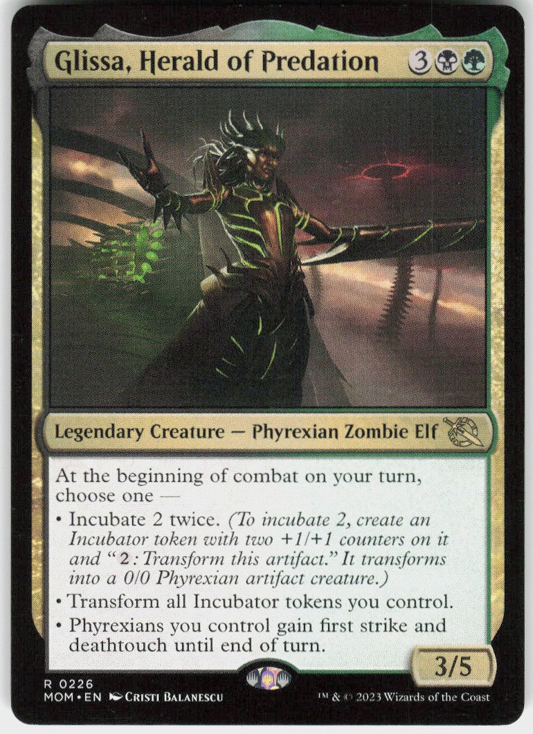 Glissa, Herald of Predation #226 NM