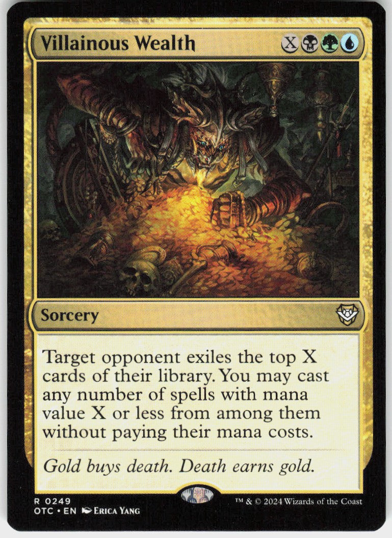 Villainous Wealth #249 NM