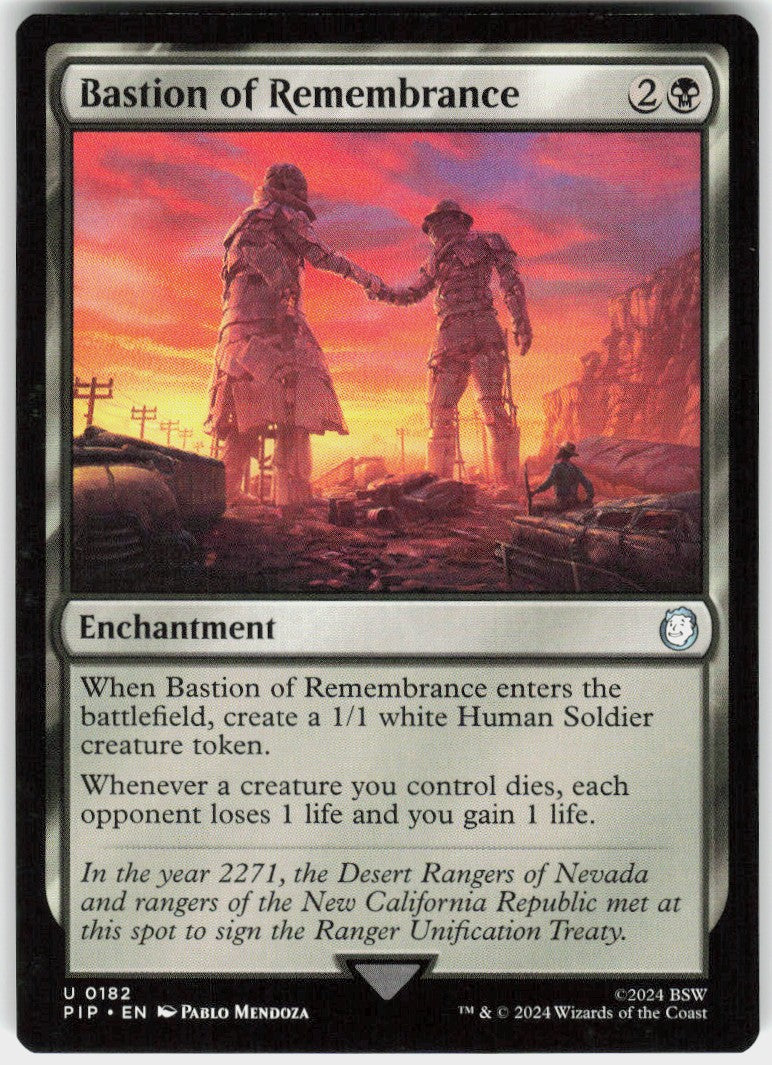 Bastion of Remembrance #182 NM