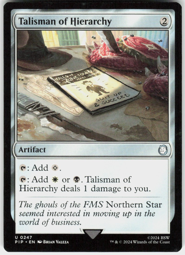 Talisman of Hierarchy #247 NM
