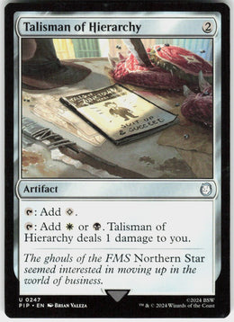 Talisman of Hierarchy #247 NM